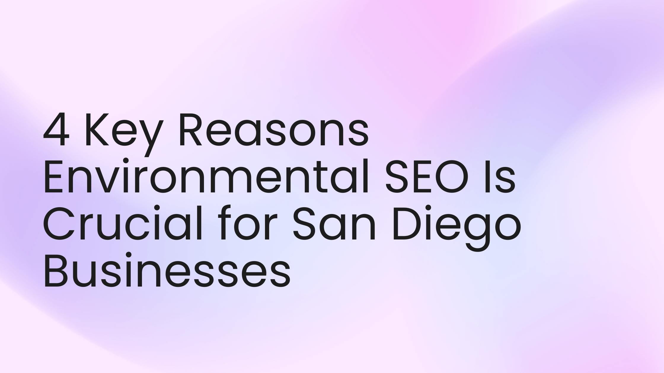 Environmental SEO