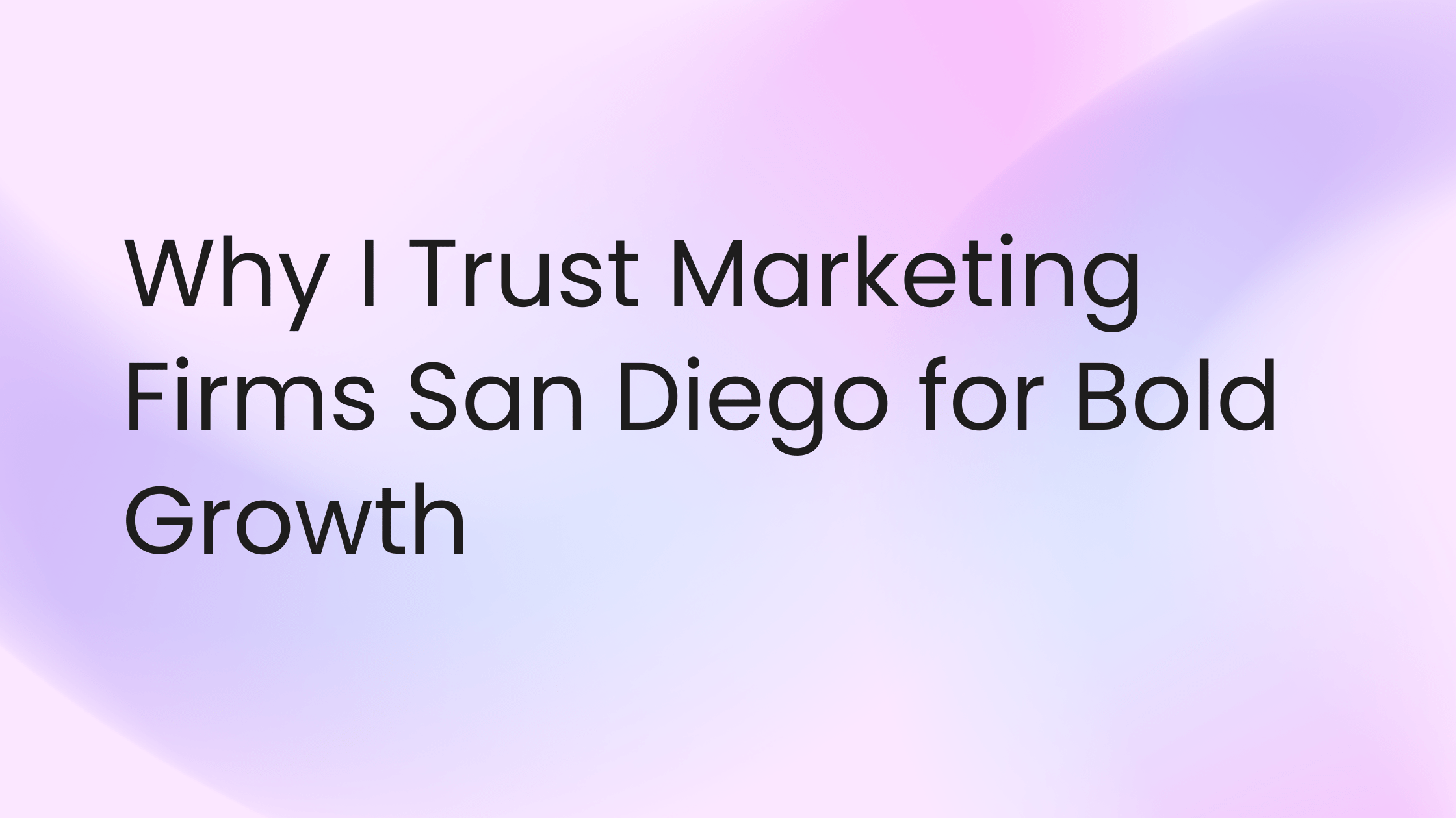 Marketing Firms San Diego