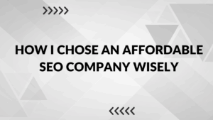 Affordable SEO Company