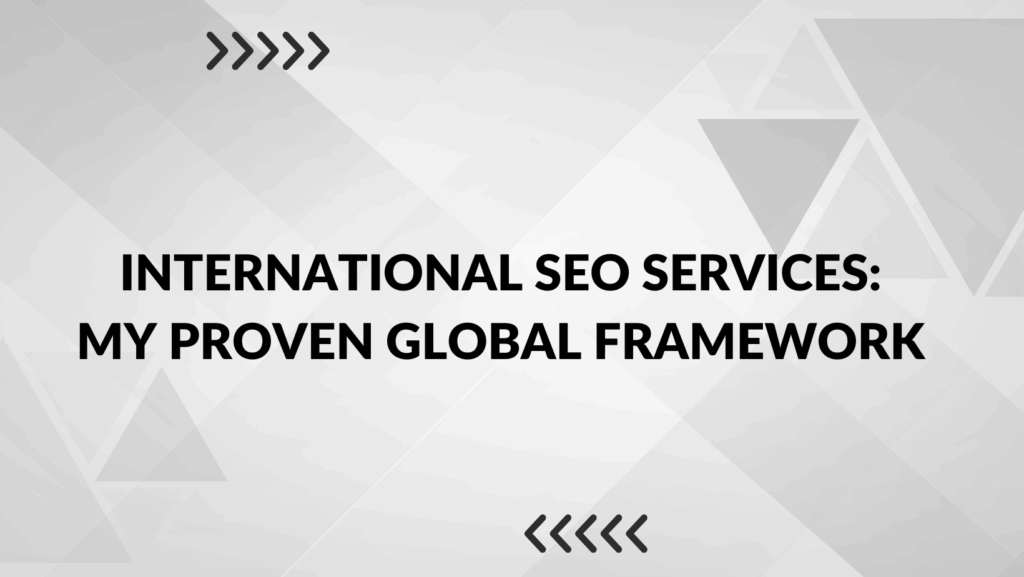 international seo services