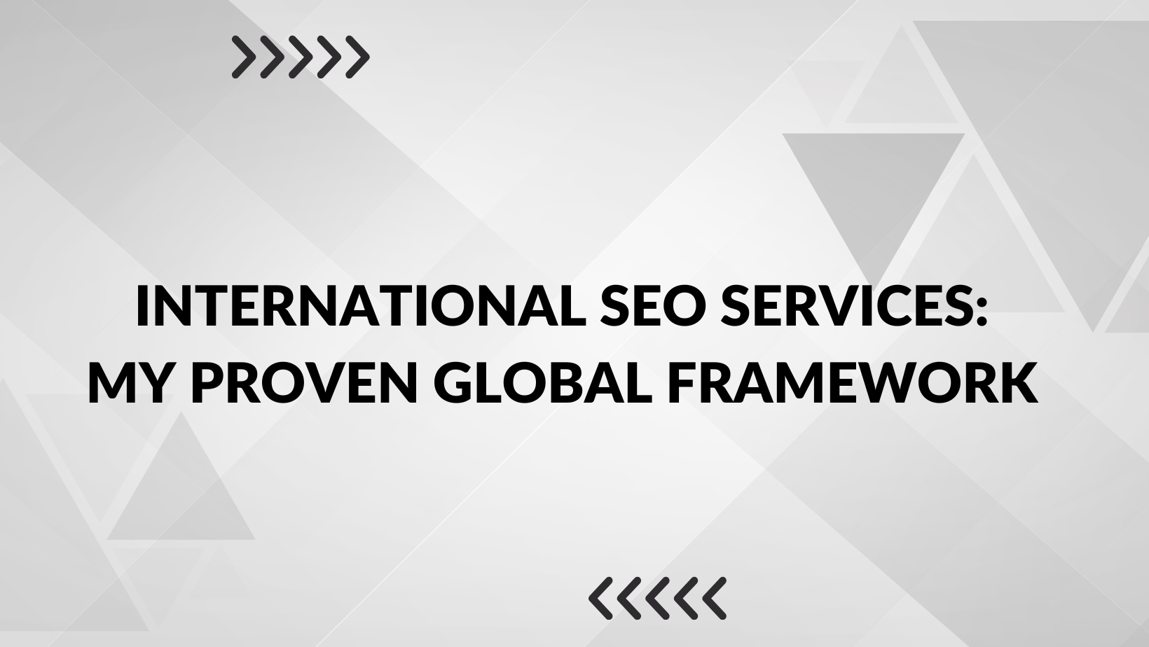 international seo services