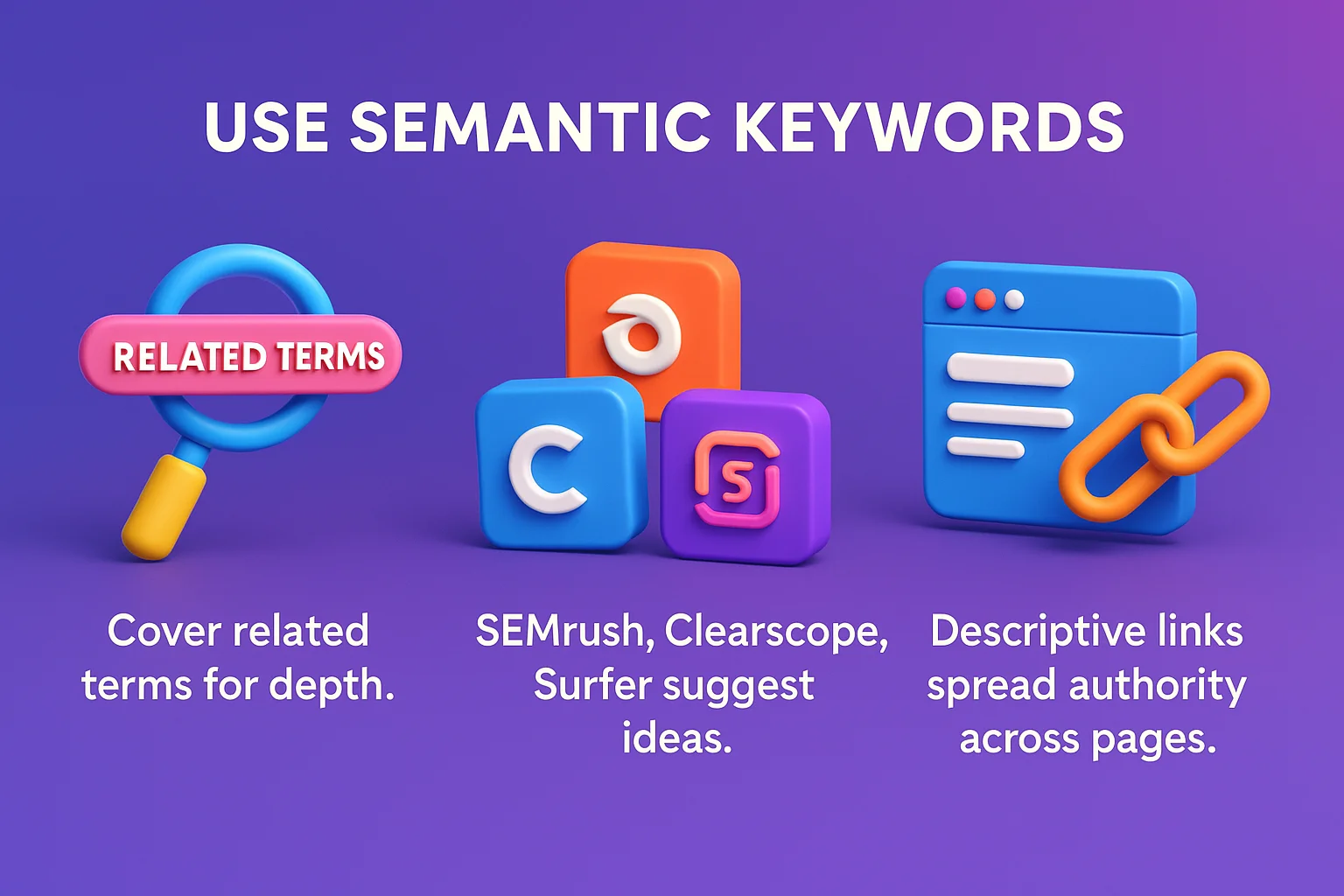 Discover how semantic keywords help search engines understand content and boost SEO performance with practical examples.