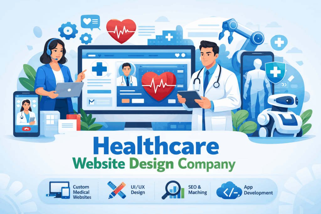 Best Healthcare Website Design Company for Medical Businesses