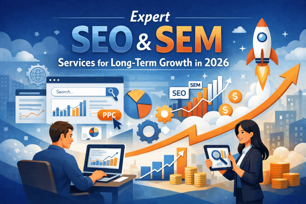 Expert SEO and SEM Services for Long-Term Growth in 2026