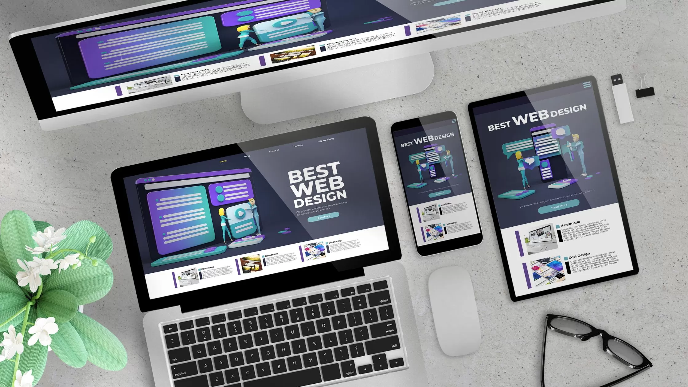 small business web design service