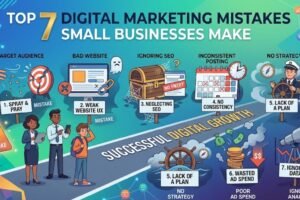 Top 7 Digital Marketing Mistakes Small Businesses Make