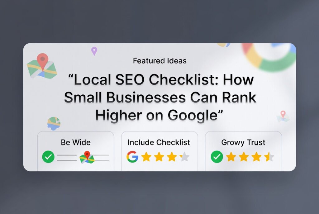 Local SEO Checklist 2026 Rank Higher on Google Maps