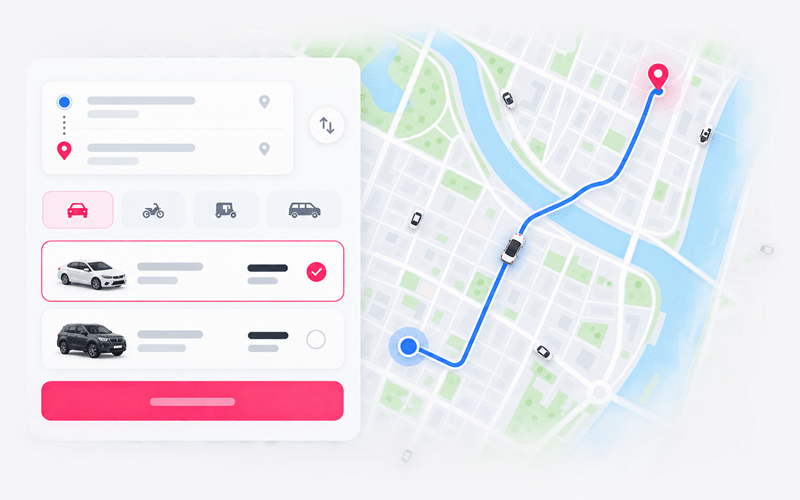 Custom Transportation Booking Platform
